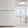 Prime 36 Cm Metal Dünya Saatleri – 5’li Beyaz Set