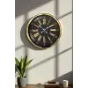Prime Aurea Gold 52 Cm Metal Duvar Saati