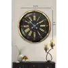 Prime Aurea Gold 52 Cm Metal Duvar Saati