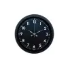 Pure Dark Black 40 Cm Metal Duvar Saati