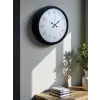 Pure Time Black 40 Cm Metal Duvar Saati