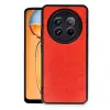 Realme 12 5g Kılıf Aras Deri Kapak - Kırmızı