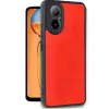 Realme 12 Lite Kılıf Aras Deri Kapak - Kırmızı