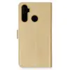 Realme 6i Kılıf Trend S Plus Kapaklı Kılıf - Gold