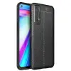 Realme 7 Kılıf Auto Focus Kapak - Siyah