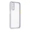 Realme 7 Kılıf Miami Şeffaf Silikon - Lila