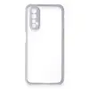 Realme 7 Kılıf Miami Şeffaf Silikon - Lila