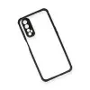 Realme 7 Kılıf Miami Şeffaf Silikon - Siyah