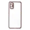 Realme 7 Pro Kılıf Miami Şeffaf Silikon - Açık Mor
