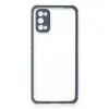 Realme 7 Pro Kılıf Miami Şeffaf Silikon - Gri