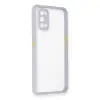 Realme 7 Pro Kılıf Miami Şeffaf Silikon - Lila