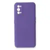 Realme 7 Pro Kılıf Nano İçi Kadife Silikon - Mor