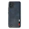 Realme C11 2021 Kılıf Loop Deri Silikon - Lacivert