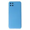 Realme C11 Kılıf Nano İçi Kadife Silikon - Mavi