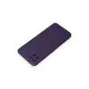 Realme C11 Kılıf Nano İçi Kadife Silikon - Mor
