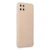 Realme C11 Kılıf Nano İçi Kadife Silikon - Pudra