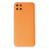 Realme C11 Kılıf Nano İçi Kadife Silikon - Turuncu