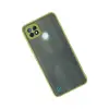 Realme C21 Kılıf Montreal Silikon Kapak - Açık Yeşil