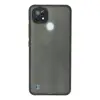 Realme C21 Kılıf Montreal Silikon Kapak - Siyah