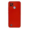 Realme C21 Kılıf Nano İçi Kadife Silikon - Kırmızı