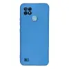 Realme C21 Kılıf Nano İçi Kadife Silikon - Mavi