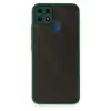 Realme C25 Kılıf Montreal Silikon Kapak - Yeşil