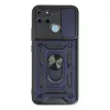 Realme C25y Kılıf Pars Lens Yüzüklü Silikon - Lacivert