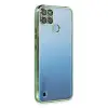 Realme C25y Kılıf Razer Lensli Silikon - Yeşil