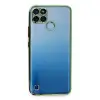 Realme C25y Kılıf Razer Lensli Silikon - Yeşil
