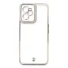 Realme C35 Kılıf Liva Lens Silikon - Beyaz