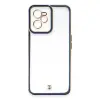 Realme C35 Kılıf Liva Lens Silikon - Mavi