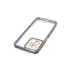 Realme C35 Kılıf Liva Lens Silikon - Mavi