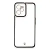 Realme C35 Kılıf Liva Lens Silikon - Siyah