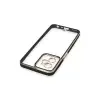 Realme C35 Kılıf Liva Lens Silikon - Siyah