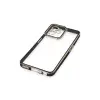 Realme C35 Kılıf Liva Lens Silikon - Siyah