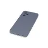 Realme C35 Kılıf Nano İçi Kadife Silikon - Gri