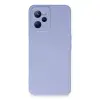 Realme C35 Kılıf Nano İçi Kadife Silikon - Lila
