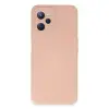 Realme C35 Kılıf Nano İçi Kadife Silikon - Pudra