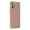 Realme C35 Kılıf Nano İçi Kadife Silikon - Pudra