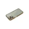 Realme C35 Kılıf Razer Lensli Silikon - Gold