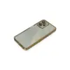 Realme C35 Kılıf Razer Lensli Silikon - Gold