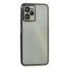 Realme C35 Kılıf Razer Lensli Silikon - Siyah