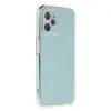 Realme C35 Kılıf Volet Silikon - Açık Yeşil