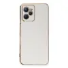 Realme C35 Kılıf Volet Silikon - Beyaz