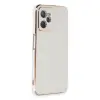 Realme C35 Kılıf Volet Silikon - Beyaz