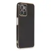 Realme C35 Kılıf Volet Silikon - Siyah