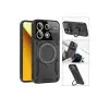 Realme C55 Kılıf Joy Lens Standlı Kapak - Lacivert
