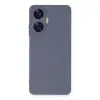 Realme C55 Kılıf Nano İçi Kadife Silikon - Gri