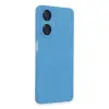 Realme C55 Kılıf Nano İçi Kadife Silikon - Mavi