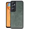 Realme C65 Kılıf Aras Deri Kapak - Koyu Yeşil
